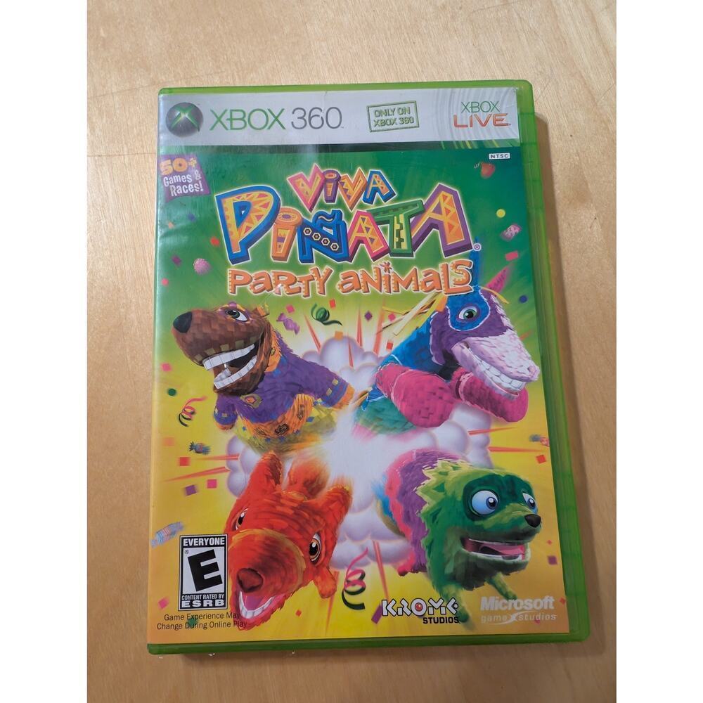 🎃XBOX 360 Viva Pinata Party Animals Game